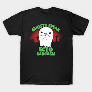 Cute Funny Original Kawaii Boo Ghost Sarcasm Funny Meme T-Shirt